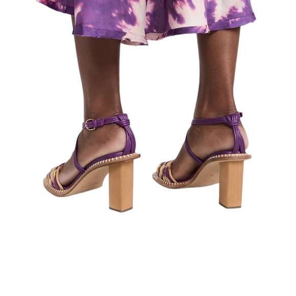 Ulla Johnson Malia Woven Sandals, Multi-colored, Size 39 EU, 9 US - Picture 5 of 10